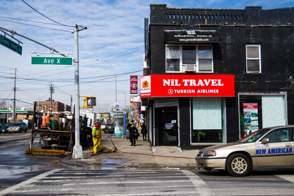 Nil Travel, the travel agency on the corner of avenue x and coney island ave where two of the alleged terrorists bought their plane tickets to Istanbul.