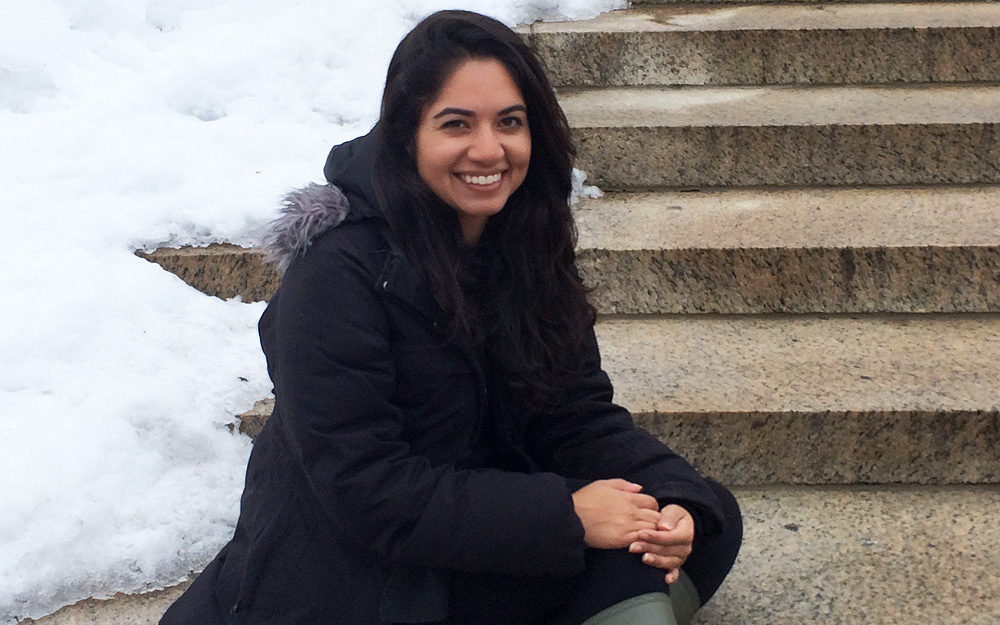 Karishma Patel, 32, wishes to marry someone with similar values to Zoroastrians. (Ellen Brait/NY City Lens)