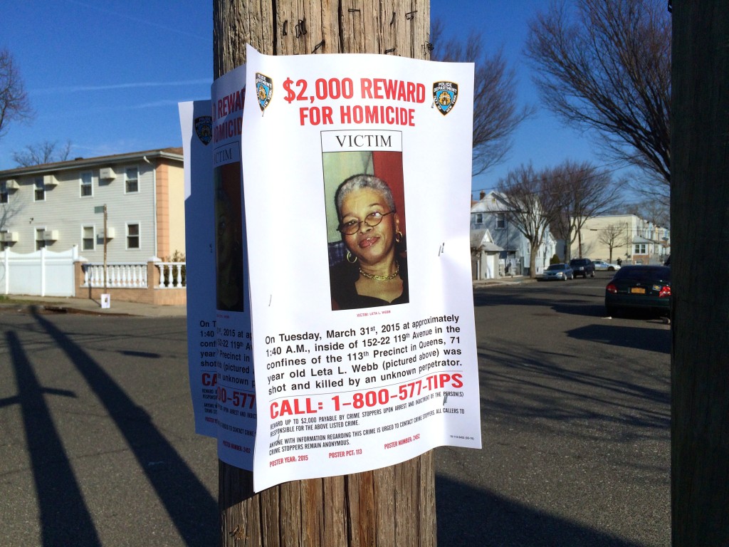 Leta Webb, 70, was killed in her home early Tuesday morning.