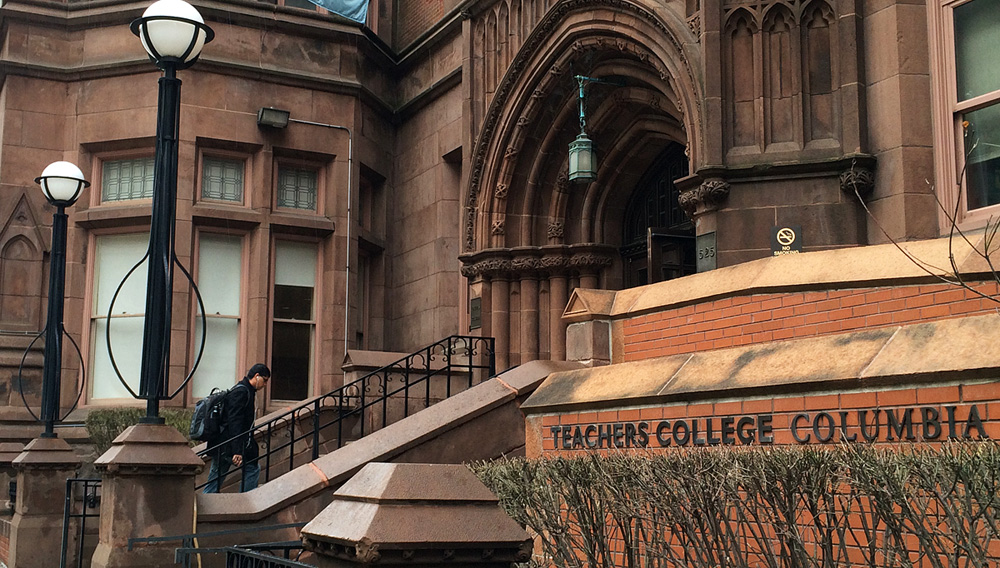 Teachers College at Columbia University (Natasha Josephine Payes/NY City Lens).