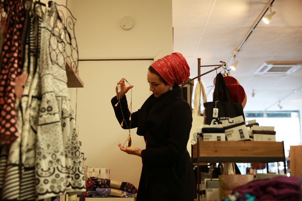 Sarah Marie Bashir shops at The Brass Owl in Queens (Samantha McDonald)
