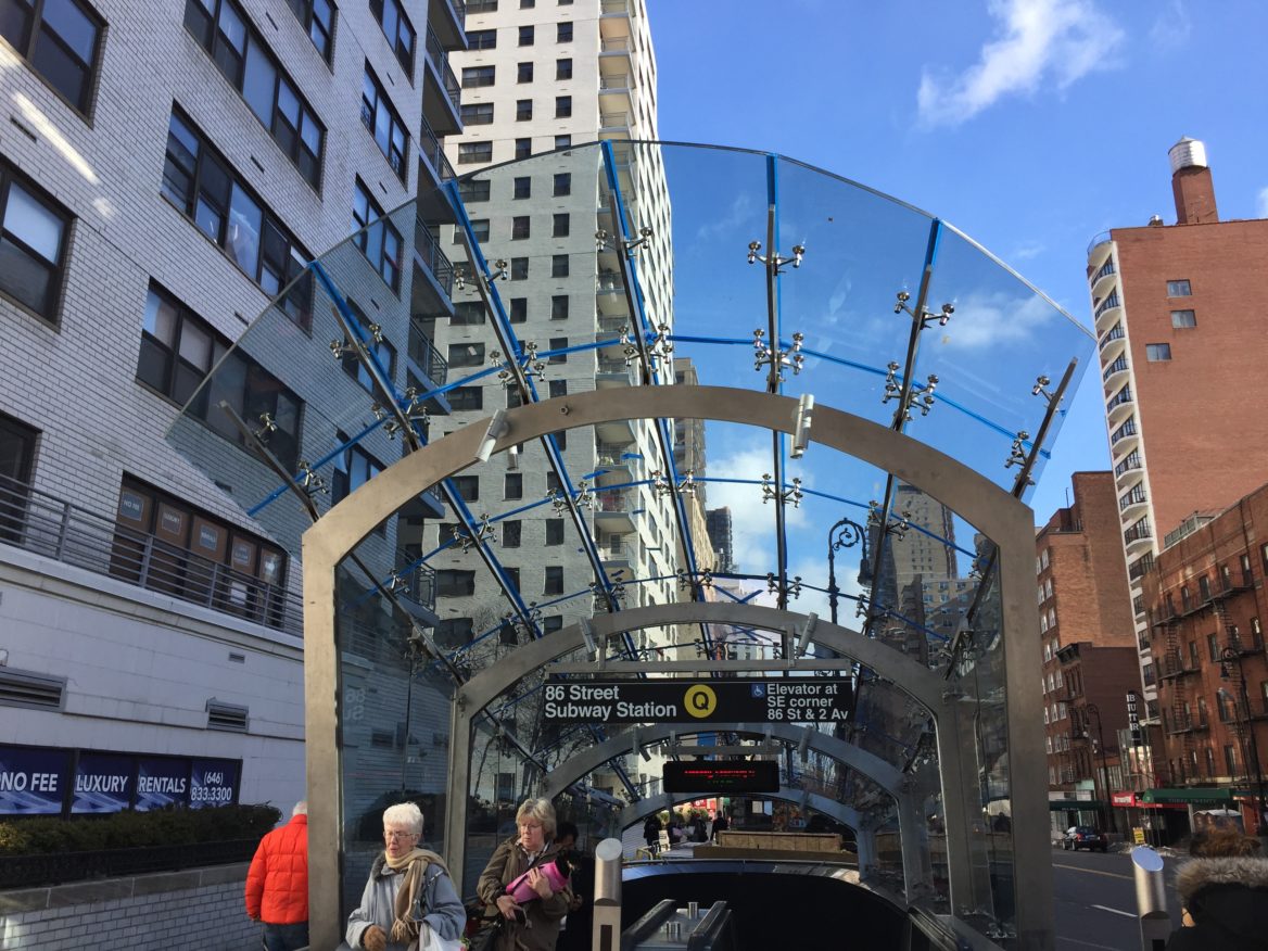 Entrance to the Second Avenue Subway at 86th Street