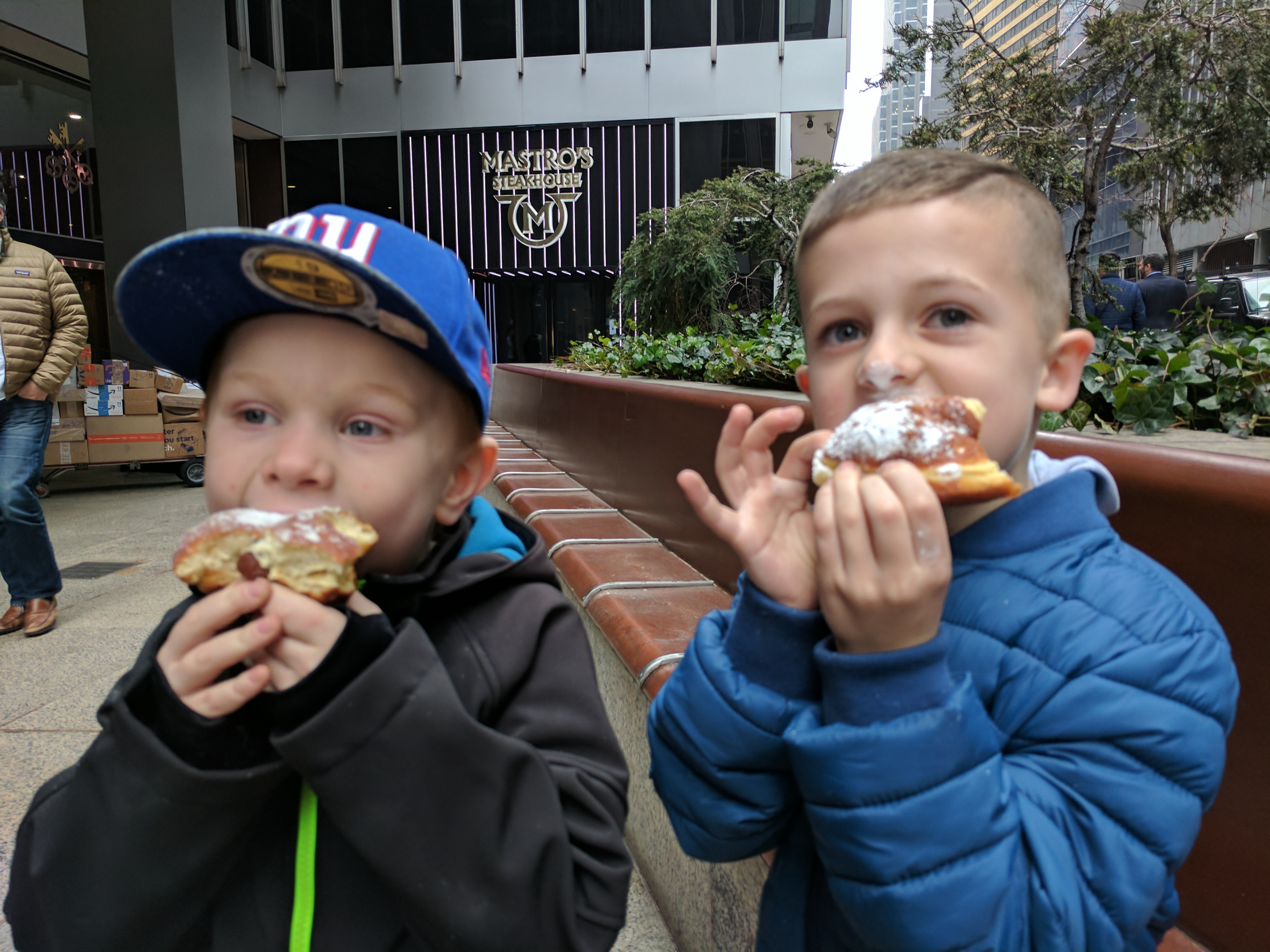 boys enjoy their packzis