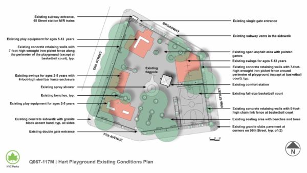 Hart Playground Schematic Plan