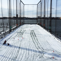 The Chelsea Piers Golf Club in Manhattan on January 27, 2015.