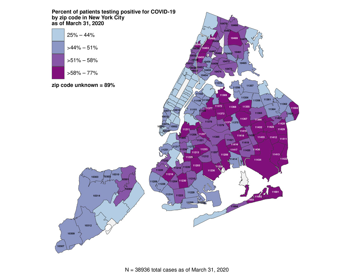 Latest NYC Health Department COVID-19 Data - NY City Lens