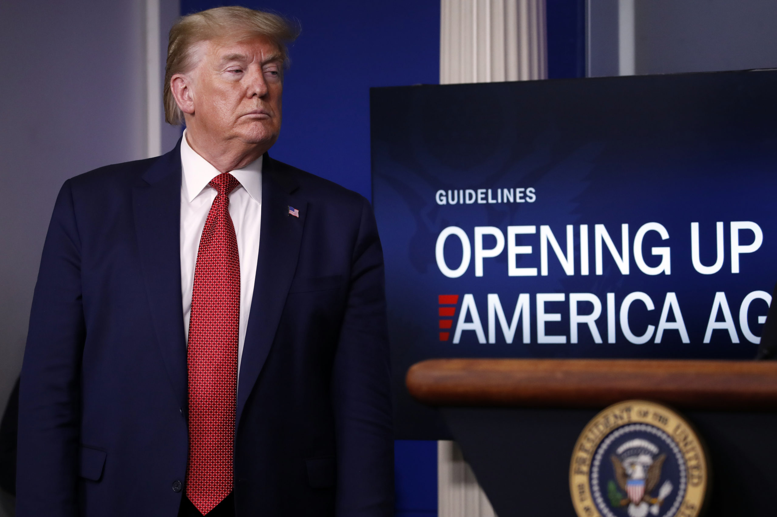 Donald Trump Reopening Plan